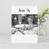 ***VOLWASSENPARTIJ** INVITATIE KAART (Staand voorkant)