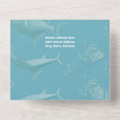 Volwassenpartij Vist Gewaardeerde verjaardag All In One Uitnodiging (Achterkant)