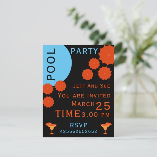 Volwassenpool Partij uitnodigen (Staand voorkant)