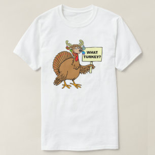 VolwassenThanksgiving Humor undercover Turkey Hidi T-shirt