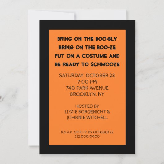 Volwassenuitvindingen Kaart (Achterkant)