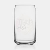 Volwassenvis Blikvorm Glas (Achterkant)