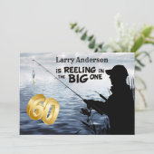 Volwassenvisserij Milestone 60 verjaardag de Grote Kaart (Staand voorkant)