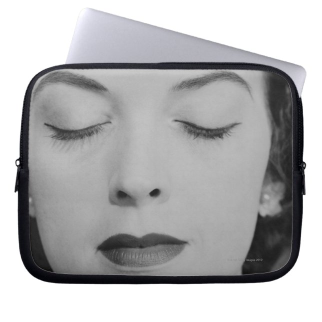 Volwassenvrouw 2 laptop sleeve (Voorkant)