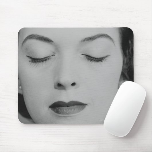 Volwassenvrouw 2 muismat (Met muis)