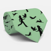 Voman Flying Harris Hawks Stropdas (Opgerold)