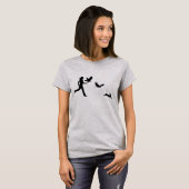 Voman Flying Harris Hawks T-shirt (Voorkant volledig)