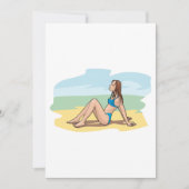 Voman Sunbading Kaart (Voorkant)