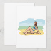 Voman Sunbading Kaart (Voorkant / Achterkant)