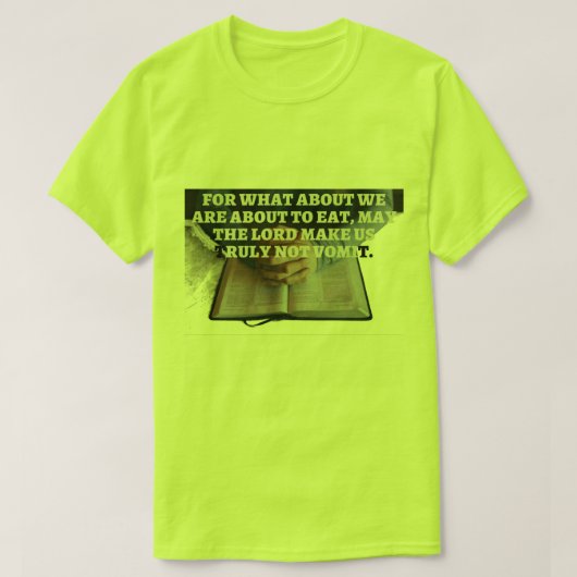 VOMIT PRAYER T-SHIRT (Design voorkant)