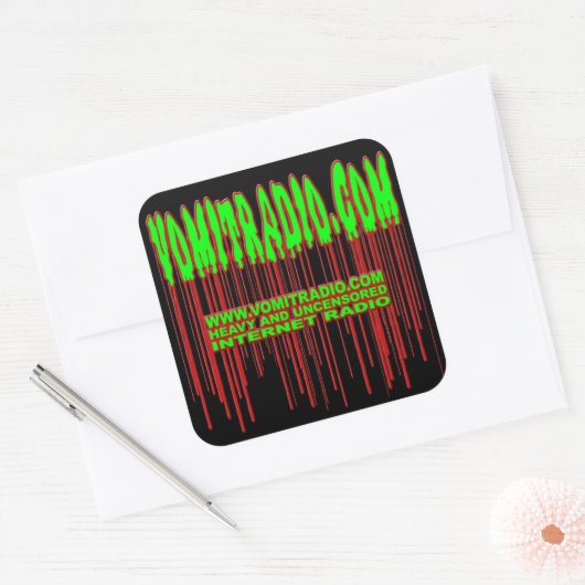 VomitRadio Stickers (Envelop)