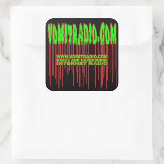 VomitRadio Stickers (Tas)