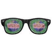 VomitRadio Sunglasses Retro Zonnebril (Voorkant)