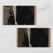 Von Arx, 'Magicische illusionist' Retro Theater Visitekaartje (Voorkant / Achterkant)