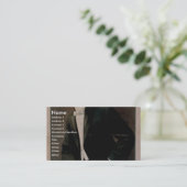 Von Arx, 'Magicische illusionist' Retro Theater Visitekaartje (Staand voorkant)