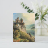 Von Astudin, Burg Rheinstein Briefkaart (Staand voorkant)