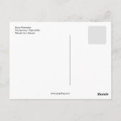 Von Astudin, Burg Rheinstein Briefkaart (Achterkant)