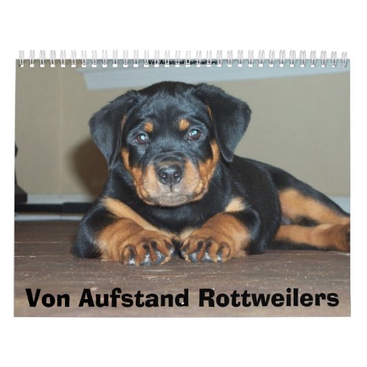 Von Aufstand Rottweilers Kalender (Hoes)