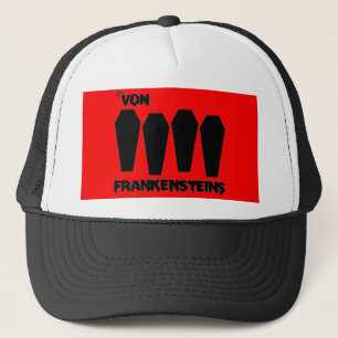 Von Frankensteins - Coffin Logo Trucker Hat Pet