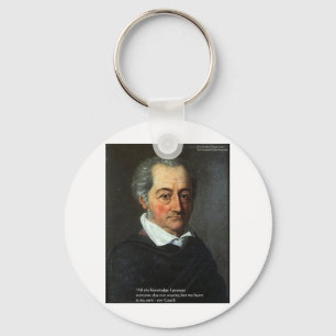 von Goethe "Waarheid" Citat Gifts T-shirts & Kaart Sleutelhanger