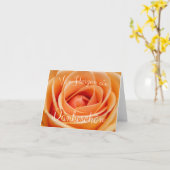 Von Herzen ein Dankeschön! Kaart (Gele Bloem)