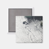 Von Karmann cloud vortices Magneet (Voorkant / Achterkant)