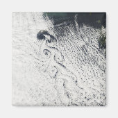 Von Karmann cloud vortices Magneet (Voorkant)