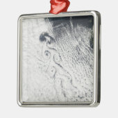 Von Karmann cloud vortices Metalen Ornament (Links)