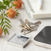 Von Karmann cloud vortices Sleutelhanger (Zijkant)