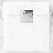 Von Karmann cloud vortices Vierkante Sticker (Tas)