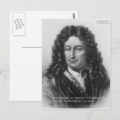 Von Leibniz Geluk Van Een Ander Kaarten & Geschenk (Voorkant / Achterkant)