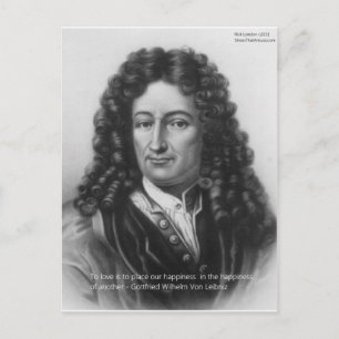 Von Leibniz Geluk Van Een Ander Kaarten & Geschenk
