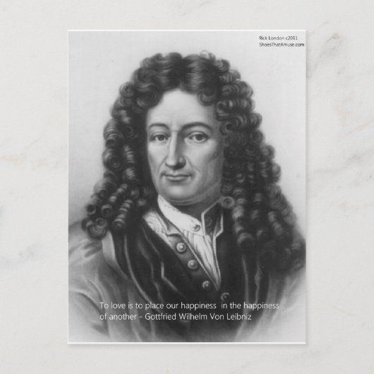 Von Leibniz Geluk Van Een Ander Kaarten & Geschenk (Voorkant)