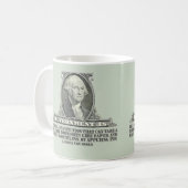 Von Mises op papier Koffiemok (Voorkant links)