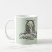 Von Mises op papier Koffiemok (Links)