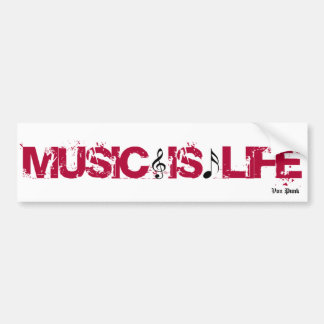 Von Punk bumpersticker. Bumpersticker