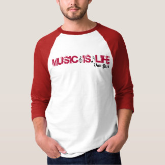Von Punk mannen 3/4 lengte sleeve. T-shirt
