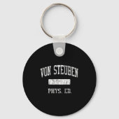 Von Steuben High School Hs Chicago Il Phys Ed Sleutelhanger (Voorkant)