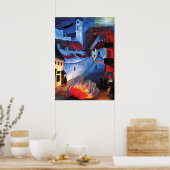 Von Werefkin - Politiepost in Wilna Poster (Keuken)