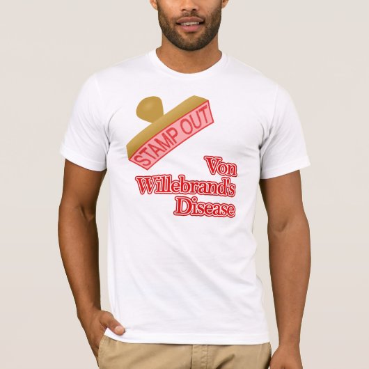 Von Willebrand ziekte T-shirt (Voorkant)