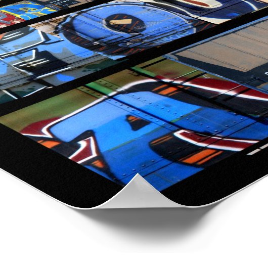 Vond Art Graffiti-Poster Poster (Hoek)