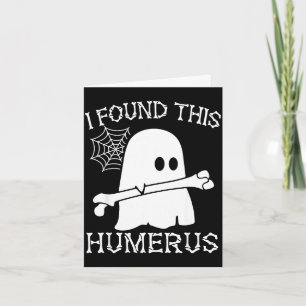 Vond deze humorische spook Halloween grap Kaart