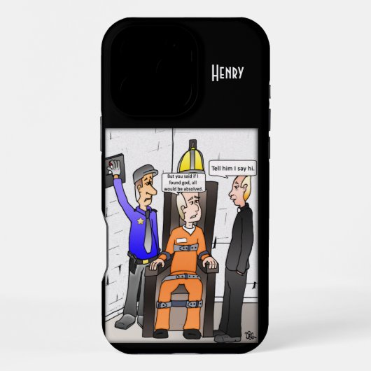 Vond God iPhone Hoesje (Achterkant)