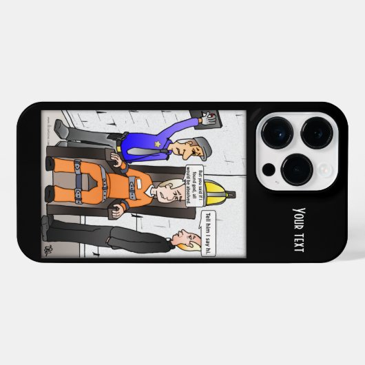 Vond God iPhone Hoesje (Achterkant horizontaal)