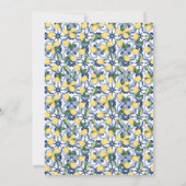 Vond haar belangrijkste squeeze Bubbles & Brews ui Save The Date (Achterkant)