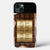 Vond het gouden kaartje chocoladereep  Case-Mate iPhone case (Achterkant)
