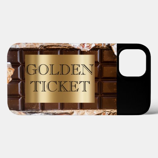 Vond het gouden kaartje chocoladereep  Case-Mate iPhone case (Achterkant (horizontaal))