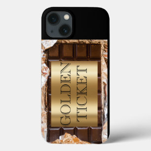 Vond het gouden kaartje chocoladereep  Case-Mate iPhone case