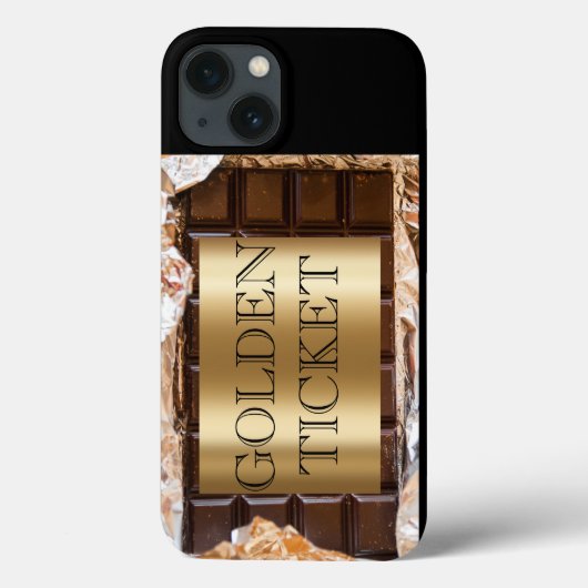 Vond het gouden kaartje chocoladereep  Case-Mate iPhone case (Achterkant)