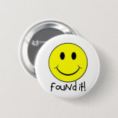 Vond het! ronde button 5,7 cm (Voorkant /achterkant)